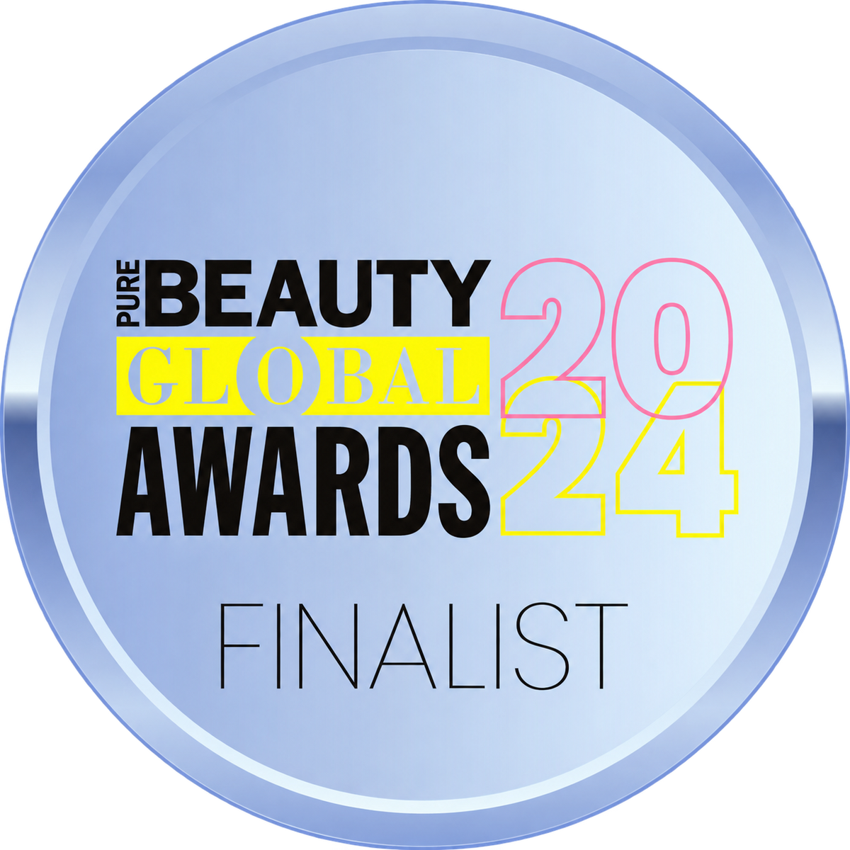 Beauty Global Awards 2024 Finalist badge