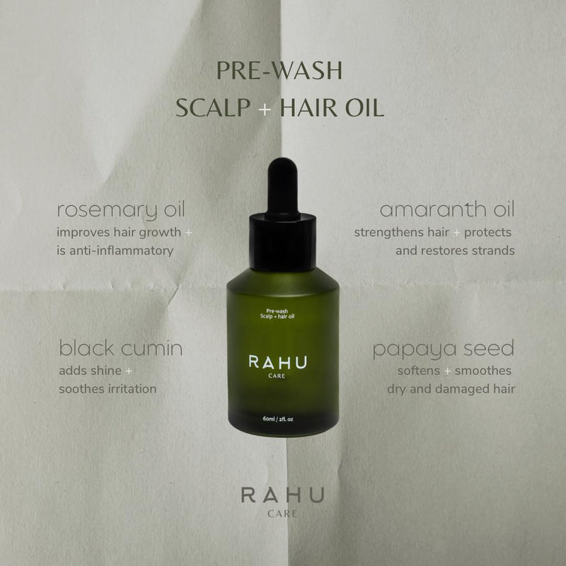 PRE-WASH Scalp & Hair oil rahucare